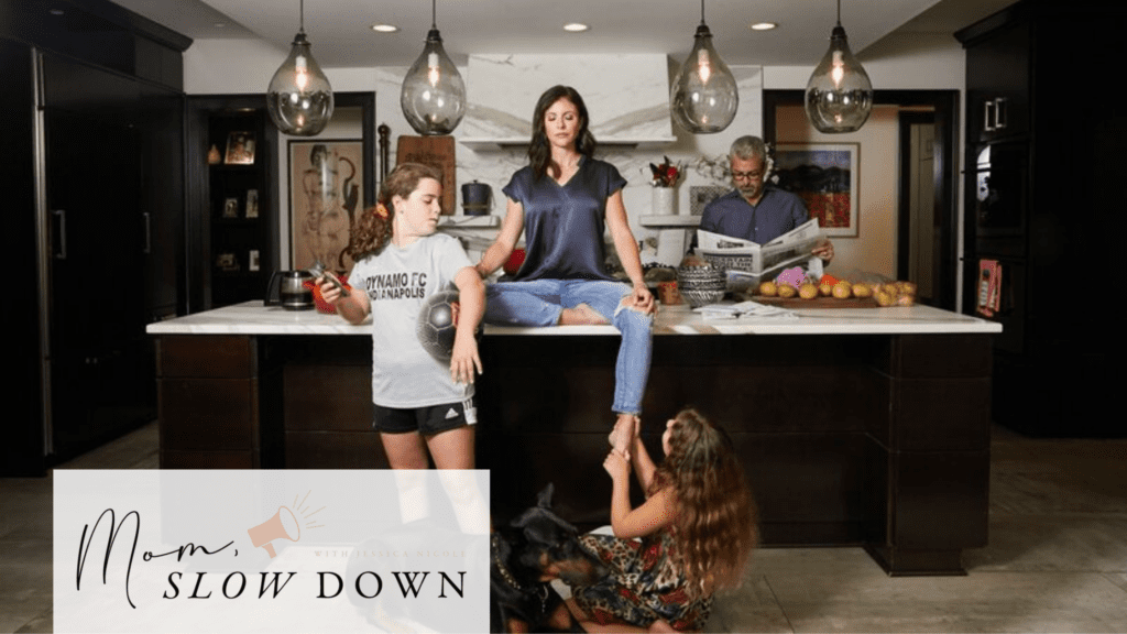 mom slow down podcast press pause